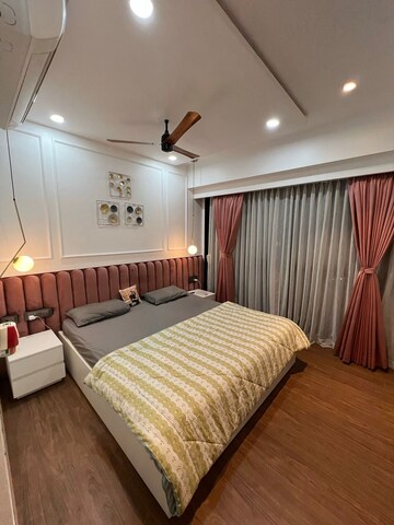 Bedroom in 2.5 BHK Apartment at Duville Riverdale Heights, Kharadi – for Rent