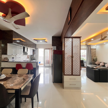 Team Area in 3 BHK Apartment at DS Max Skycity, Chokkanahalli – for Rent