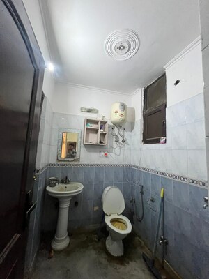 Bathroom in 3 BHK Builder Floor at Green Fields Colony – for Rent