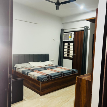 Bedroom in 3 BHK Apartment at Delhi Heights, Ghazipur – for Rent