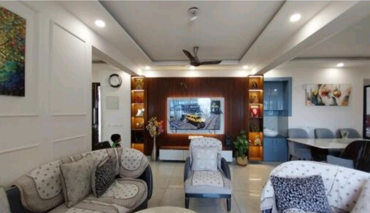 Living Room, prithvi-apartment-52 5 Bedroom 3500 Sq.Ft. Apartment In Sector 52 Gurgaon 10027627
