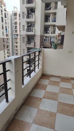 Balcony in 3 BHK Apartment at Vasu Fortune Residency, Raj Nagar Extension – for Rent