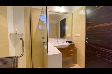 Bathroom in 5 BHK Villa at Hollywood Town, International Airport Road – for Rent