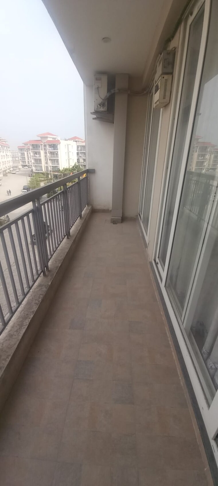 Balcony, maxxus-elanza 3 Bedroom 1700 Sq.Ft. Apartment In International Airport Road Zirakpur 10030008