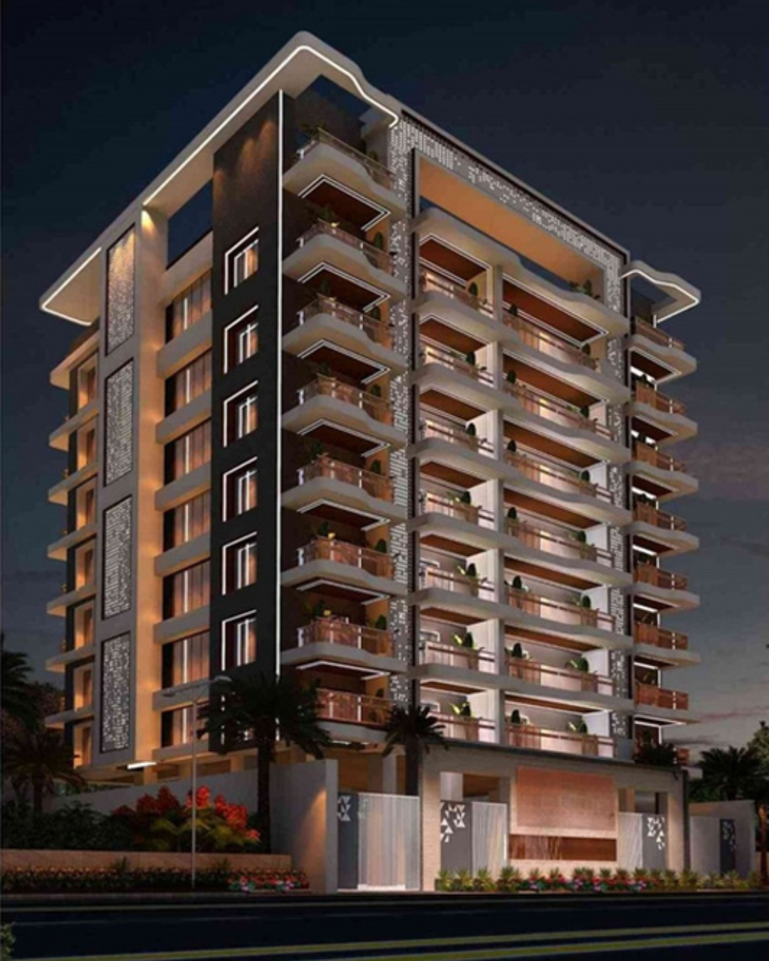 4 BHK + Pooja Room,Study Room Apartment For Sale in Wardhaman Nagar Colony