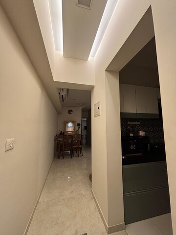 Building Lobby in 2 BHK Apartment at Lodha Amara, Kolshet Road – for Rent