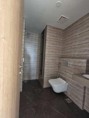 Bathroom in 3 BHK Apartment at Lodha Bellagio, Powai – for Rent