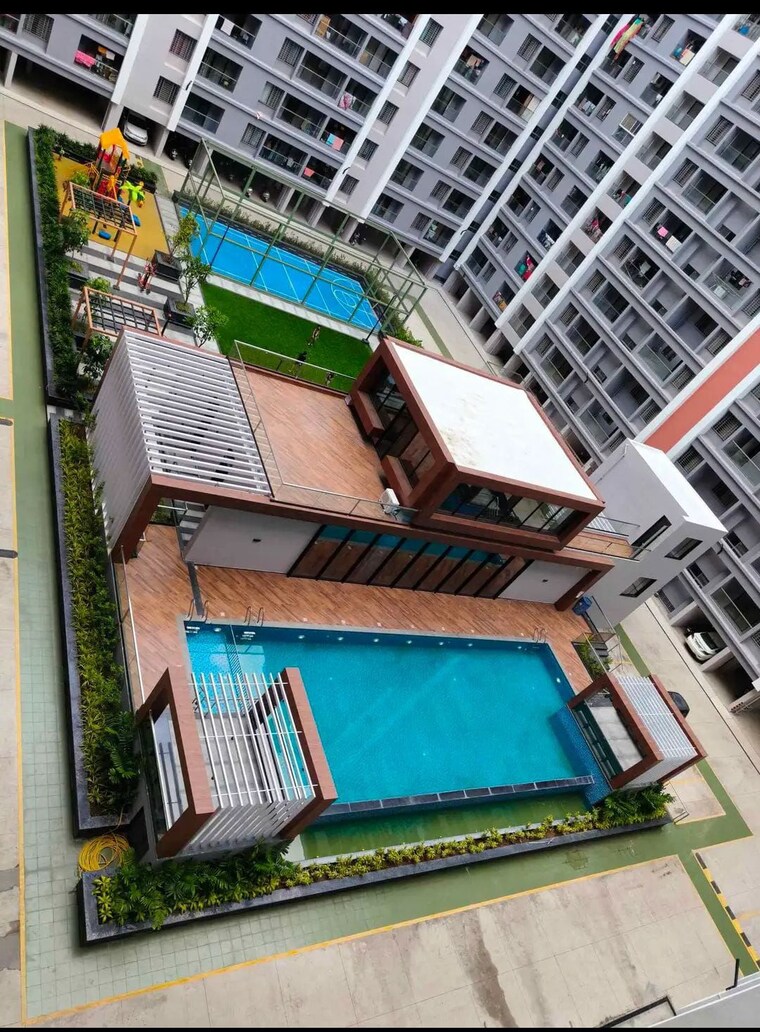Exterior View, roshan-milestone 2 Bedroom 660 Sq.Ft. Apartment In Tathawade Pune 10036385