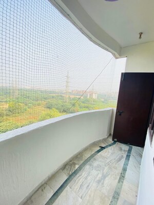 Balcony in 4 BHK Apartment at Dwarka – for Rent