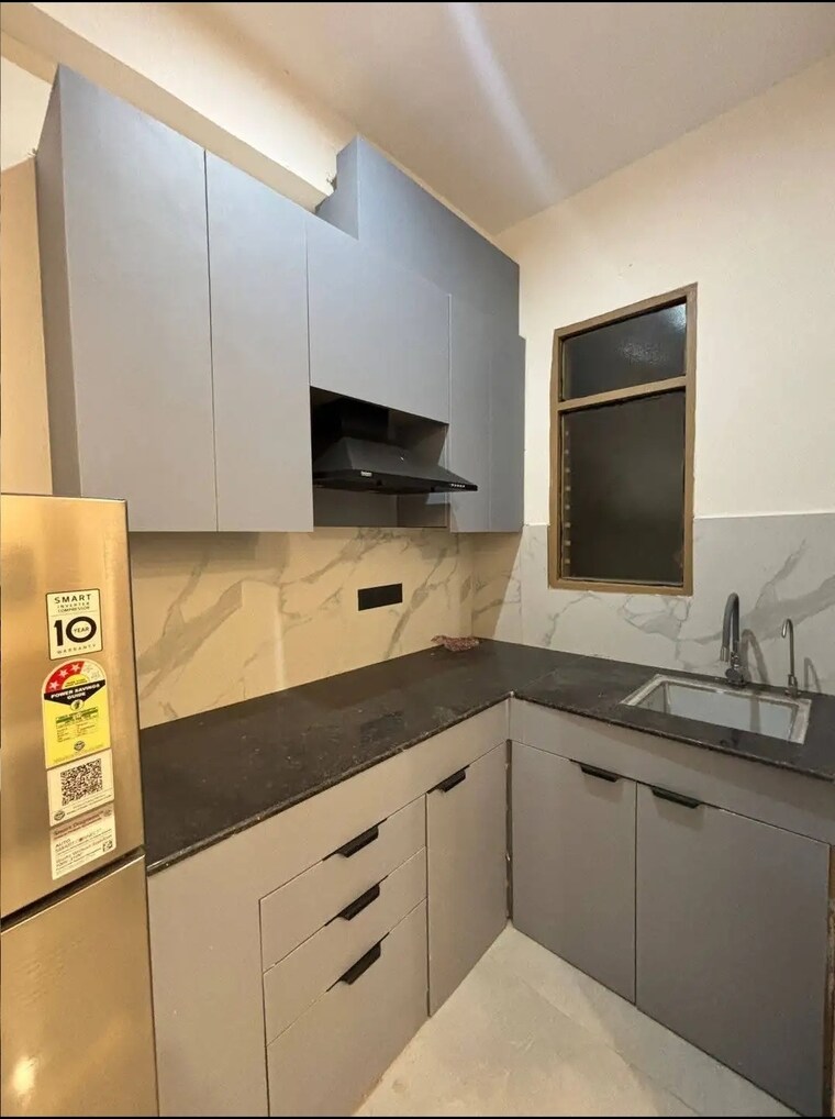 Kitchen, chattarpur 1.5 Bedroom 500 Sq.Ft. Builder Floor In Chattarpur Delhi 10036400