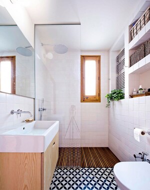 Attached Bathroom in 3 BHK Apartment at Omkar Royal Nest, Tech Zone 4 Greater Noida – for Sale