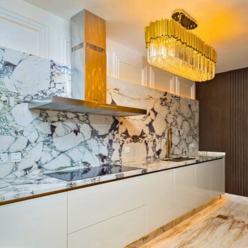 Kitchen in 3 BHK Apartment at Omkar Royal Nest, Tech Zone 4 Greater Noida – for Sale