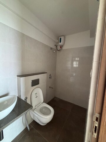 Bathroom in 2 BHK Apartment at Shapoorji Pallonji BKC 28, Bandra East – for Rent