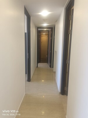 Building Lobby in 3 BHK Apartment at Lodha Kiara, Worli – for Rent