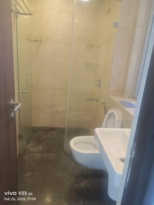 Bathroom in 3 BHK Apartment at Lodha Kiara, Worli – for Rent