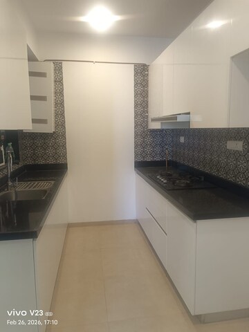 Kitchen in 3 BHK Apartment at Lodha Kiara, Worli – for Rent