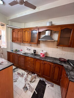 Kitchen in 3 BHK Apartment at Ansal Sushant Estate, Sector 52 – for Rent