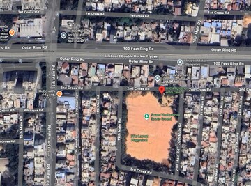  Plot – Map Location View at Btm Layout Stage 2 - for Sale