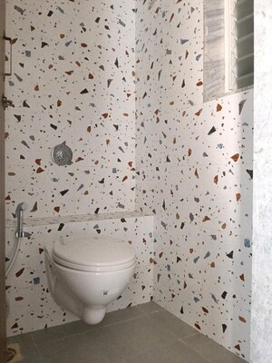 Bathroom in 2 BHK Apartment at Dosti Vihar, Samata Nagar – for Rent