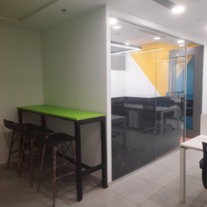 Team Area in  Office Space at DLF Building 10, Dlf Cyber City – for Rent