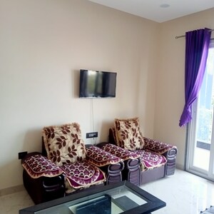 Living Room in 1 BHK Builder Floor at Gomti Nagar – for Rent