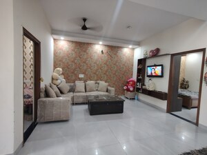 Living Room in 2 BHK Builder Floor at Om Divine World, KharaR-Banur Road – for Rent