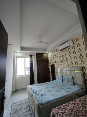 Bedroom in 2 BHK Builder Floor at Om Divine World, KharaR-Banur Road – for Rent