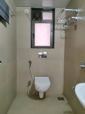 Bathroom in 2 BHK Apartment at Kalpataru Immensa C, Kolshet Road – for Rent
