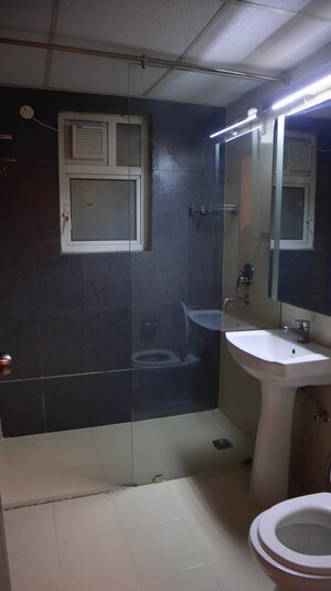Bathroom in 4 BHK Apartment at Spaze Privvy The Address, Sector 93 – for Rent