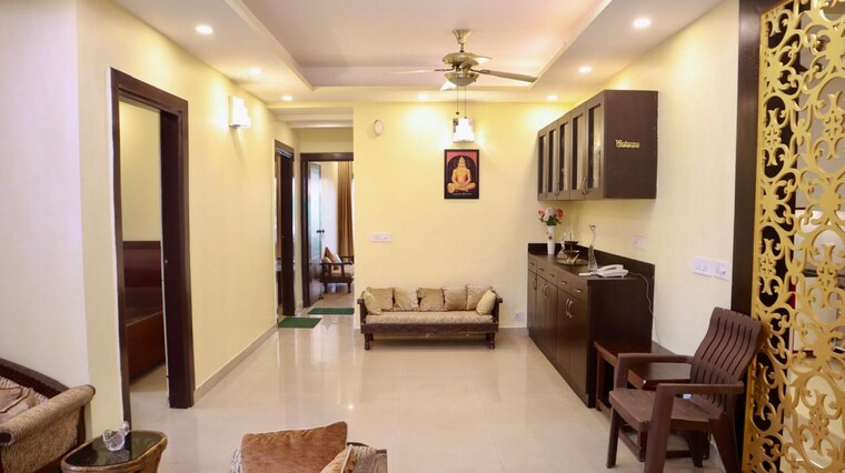 Living Room, spaze-privvy-the-address 4 Bedroom 2720 Sq.Ft. Apartment In Sector 93 Gurgaon 10043381