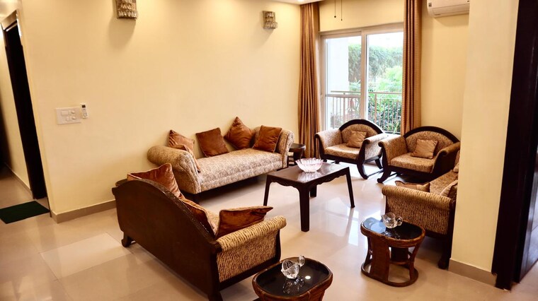 Living Room, spaze-privvy-the-address 4 Bedroom 2720 Sq.Ft. Apartment In Sector 93 Gurgaon 10043381