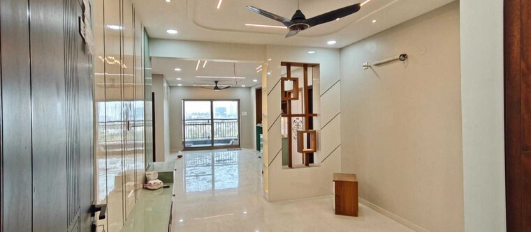Living Room, frontline-seven 3 Bedroom 1935 Sq.Ft. Apartment In Kokapet Hyderabad 10050151