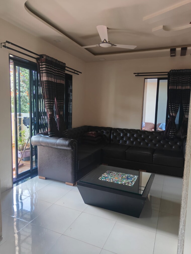 Living Room, radhai-nagari-apartments 3 Bedroom 1500 Sq.Ft. Apartment In Pimple Saudagar Pune 10051580