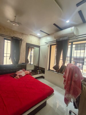 Bedroom in 3 BHK Apartment at Radhai Nagari Apartments, Pimple Saudagar – for Rent