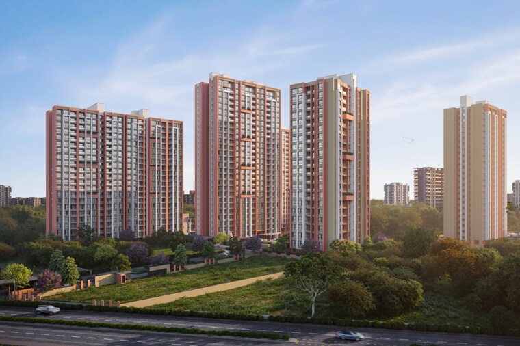 Exterior View, swastik-prism-city-blue 3 Bedroom 1165 Sq.Ft. Apartment In Charholi Budruk Pune 10051473
