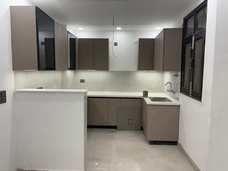 Kitchen, sector 27 dwarka 3 Bedroom 1617 Sq.Ft. Builder Floor In Sector 27 Dwarka Delhi 10051539