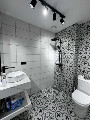 Bathroom in 4 BHK Villa at Nallagandla – for Rent