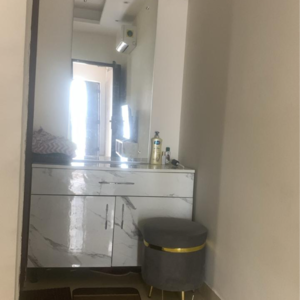 Bathroom in 1 BHK Builder Floor at Aura Homes, Patiala Road – for Rent