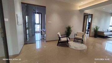 Living Room in 3 BHK Apartment at Omkar Alta Monte, Malad East – for Rent