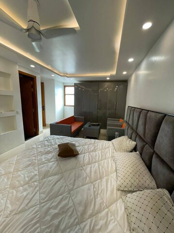 Bedroom in 1 BHK Builder Floor at Freedom Fighters Enclave – for Rent