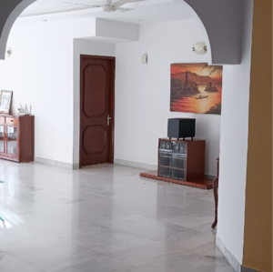 Building Lobby in 3 BHK Apartment at Ashok Nagar – for Rent