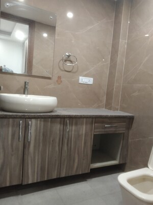 Bathroom in 2 BHK Builder Floor at Saket – for Rent