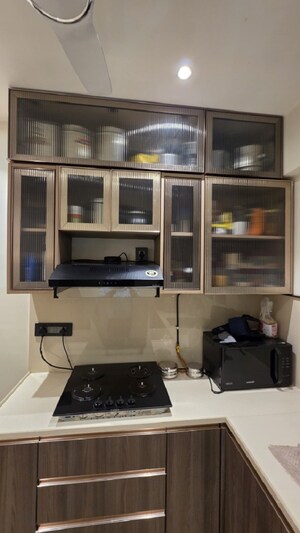 Living Room in 1 BHK Apartment at Satra One, Goregaon West – for Sale