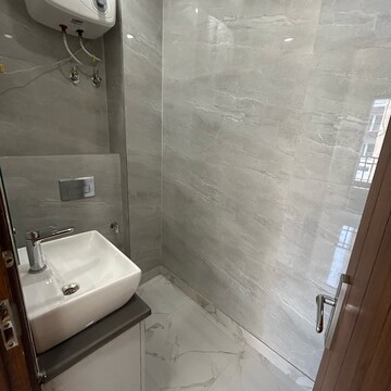 Bathroom in 3 BHK Builder Floor at Kotla Mubarakpur – for Sale
