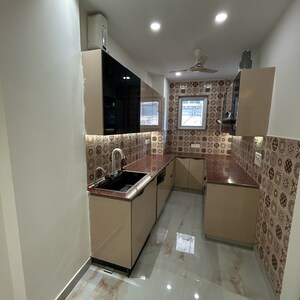 Kitchen in 3 BHK Builder Floor at Kotla Mubarakpur – for Sale