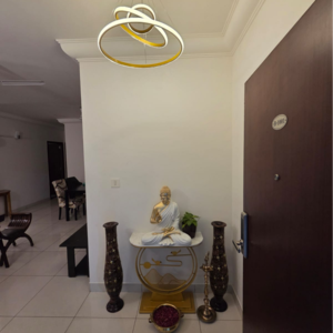 Bathroom in 2 BHK Apartment at Purva Palm Beach, Kyalasanahalli – for Rent