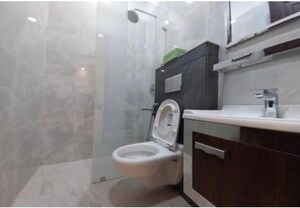 Bathroom in 3 BHK Builder Floor at Green Park – for Rent