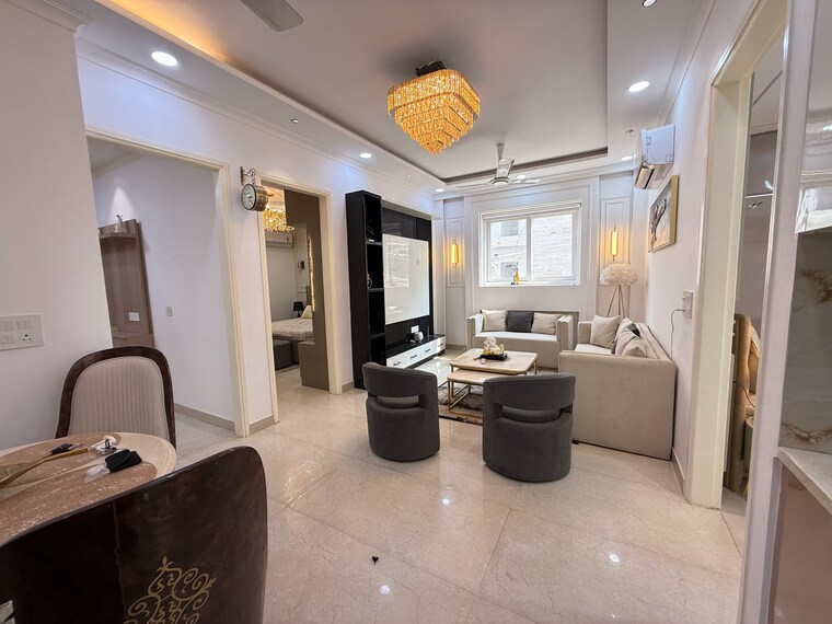 Living Room, ramgarh bhudda 3.5 Bedroom 131 Sq.Yd. Builder Floor In Ramgarh Bhudda Zirakpur 10052044