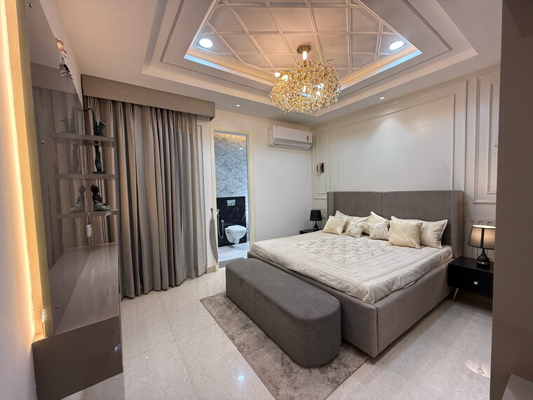 Bedroom, ramgarh bhudda 3.5 Bedroom 131 Sq.Yd. Builder Floor In Ramgarh Bhudda Zirakpur 10052044
