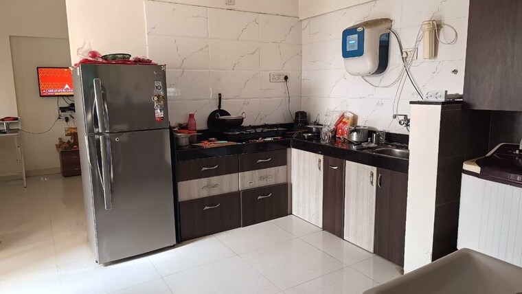 Kitchen, wakad 2 Bedroom 850 Sq.Ft. Apartment In Wakad Pune 10051970